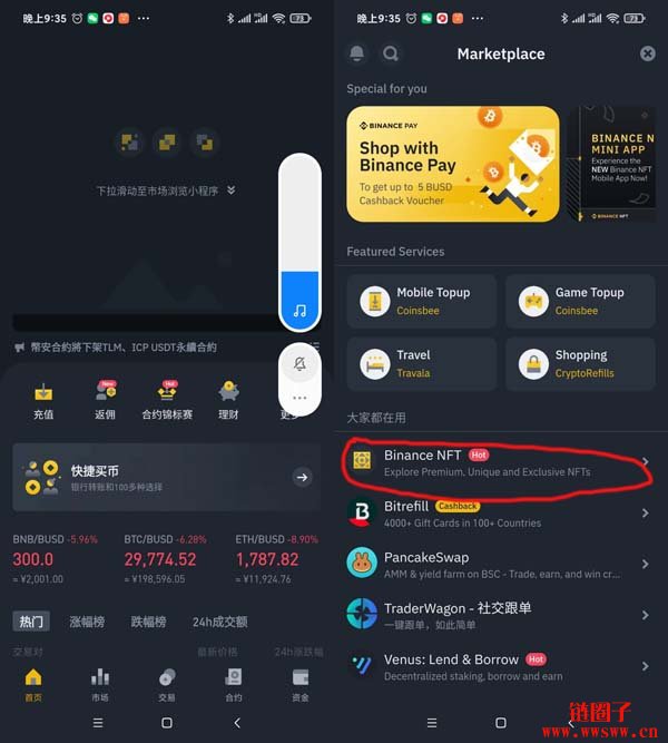 币安币软件(币安币行情走势图)